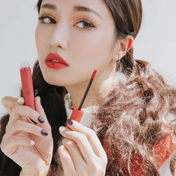 Son Kem Lì 3CE Velvet Lip Tint Daffodil Màu Đỏ Đất