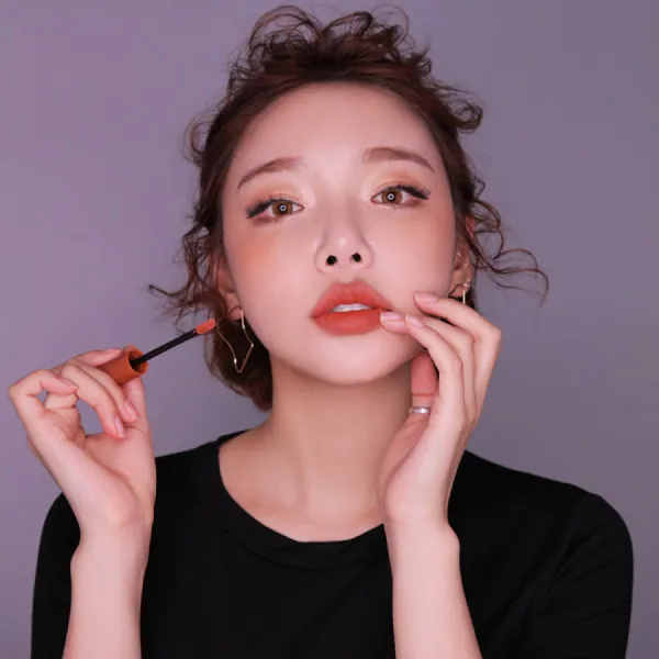 Son Kem Lì 3CE Velvet Lip Tint Going Right Màu Cam Hồng Đất