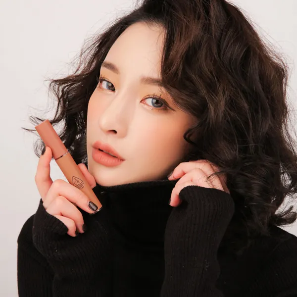 Son Kem Lì 3CE Velvet Lip Tint New Nude Màu Cam Nude