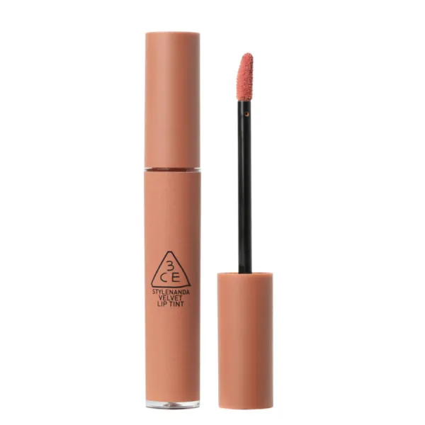 Son Kem Lì 3CE Velvet Lip Tint New Nude Màu Cam Nude