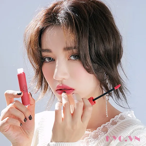 Son Kem Lì 3CE Velvet Lip Tint Pink Break Màu Hồng Đào