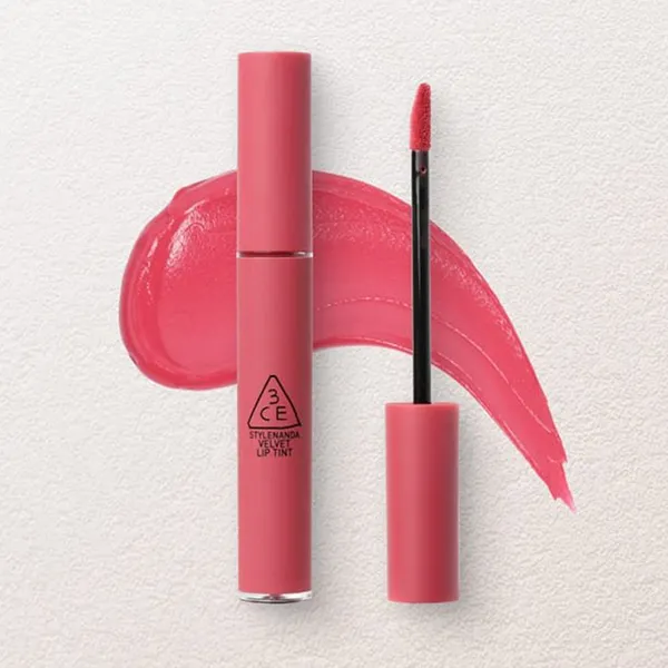 Son Kem Lì 3CE Velvet Lip Tint Pink Break Màu Hồng Đào