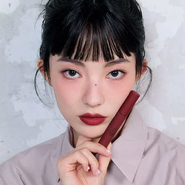 Son Kem Lì 3CE Velvet Lip Tint Speak Up Màu Đỏ Đất