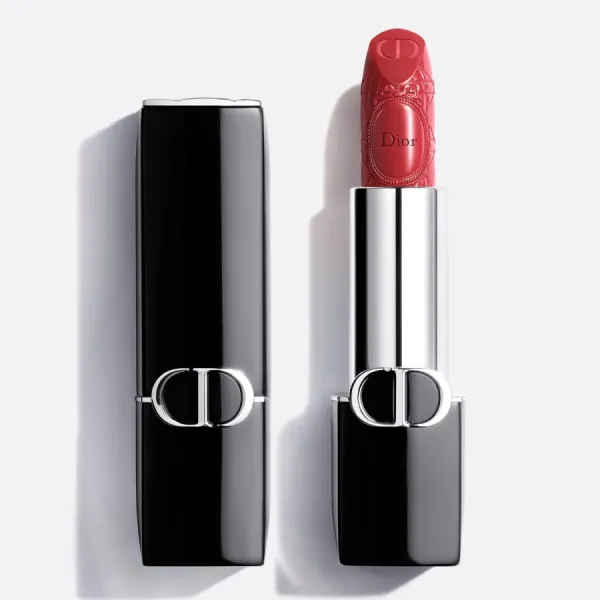 Son Lì Dior Rouge Satin Holiday Limited 720 Icone Màu Hồng Gỗ