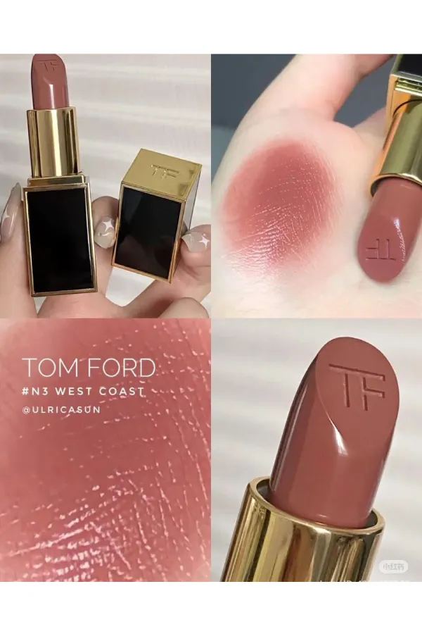 Son Lì Tom Ford TF Lip Color Satin N3 West Coast Màu Hồng Đất Mini 1g