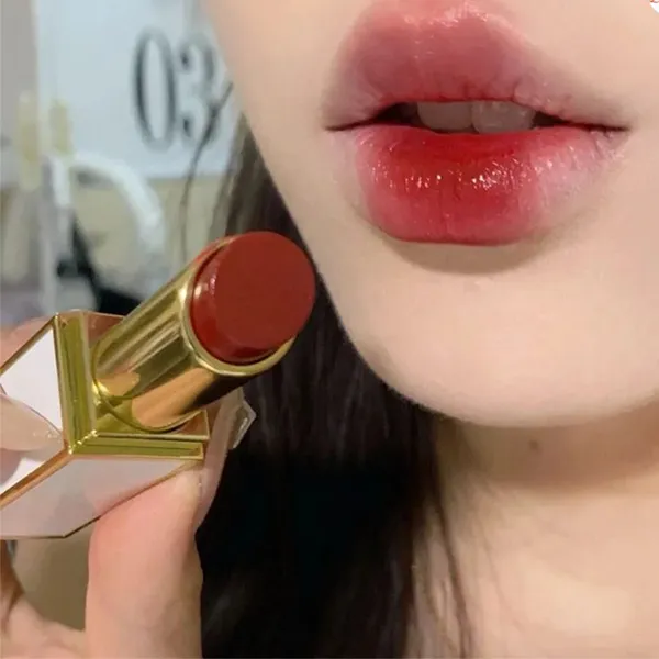 Son Lì Tom Ford TF Soleil Ultra-Shine Lip Color 160 Ile Privee Màu Đỏ Hồng Đất