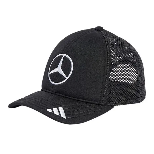 Mũ Adidas Mercedes Amg Petronas Formula One Team Mechanics Climacool Trucker Cap Black JX1418 Màu Đen Size OSFW