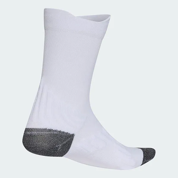 Tất Cao Cổ Unisex Adidas Comfy Running Socks KR8970 Màu Trắng Xám Size S