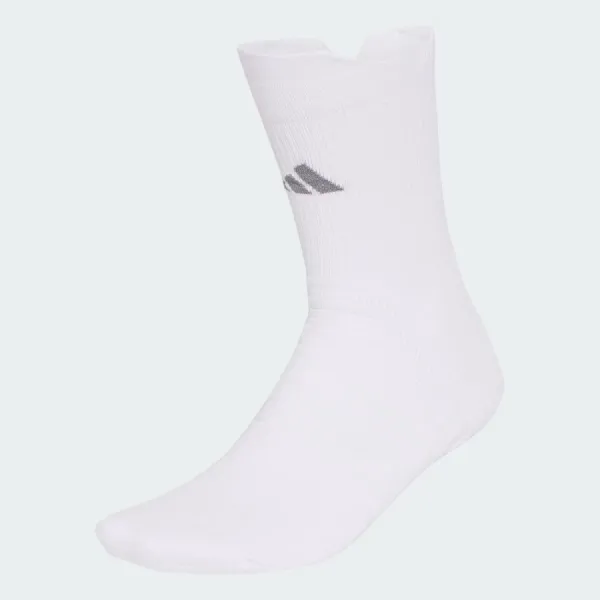 Tất Unisex Adidas Pair Of Cushioned Crew-Length Tennis Socks IA7542 Màu Trắng Size S