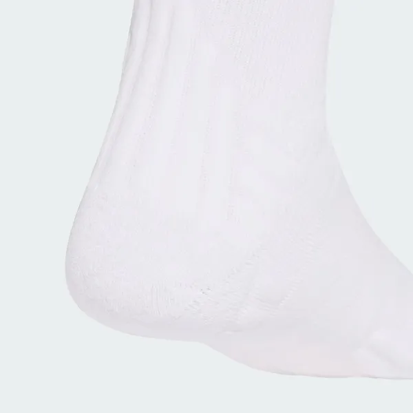 Tất Unisex Adidas Pair Of Cushioned Crew-Length Tennis Socks IA7542 Màu Trắng Size S