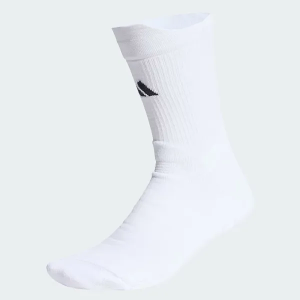 Tất Unisex Adidas Pair Of Mid-Length Tennis Socks With Cushioning KA0075 Màu Trắng Size S