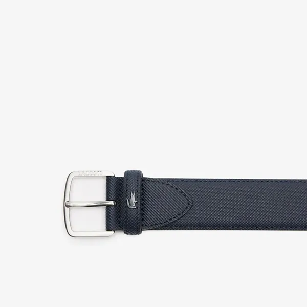 Thắt Lưng Nam Lacoste Petit Piqué Belt RC4099 - 021 Màu Xanh Size 90