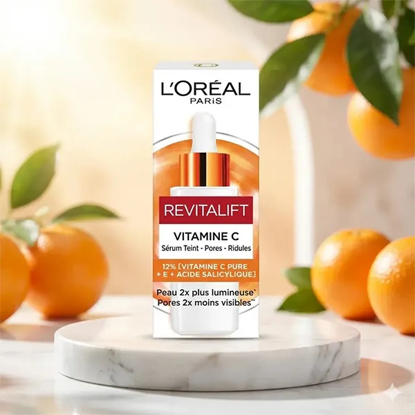 Tinh Chất L'Oréal Paris Revitalift 12% Pure Vitamin C + E Salicylic Acid Serum 30ml