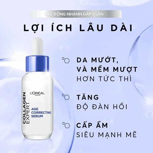 Tinh Chất Trẻ Hóa Làn Da L'Oreal Paris Collagen Expert 30ml