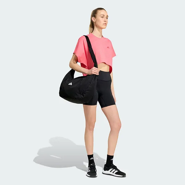 Túi Đeo Chéo Nữ Adidas Croissant Motion KT3137 Màu Đen