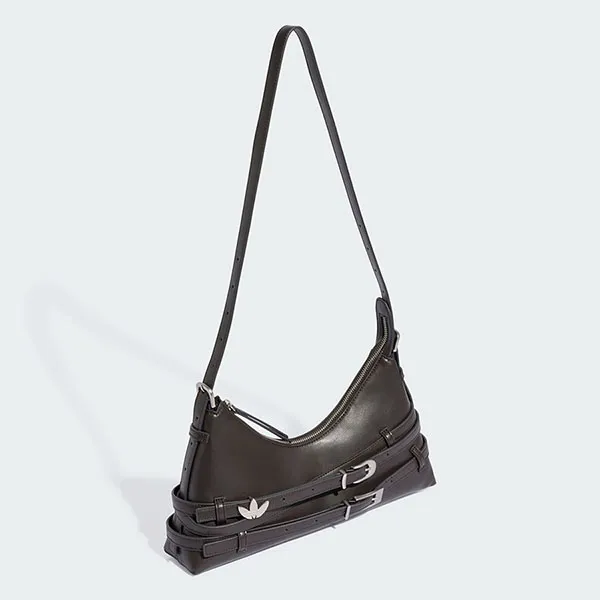 Túi Đeo Chéo Nữ Adidas Originals Shoulder Bag With Strap KX0564 Màu Nâu Đậm