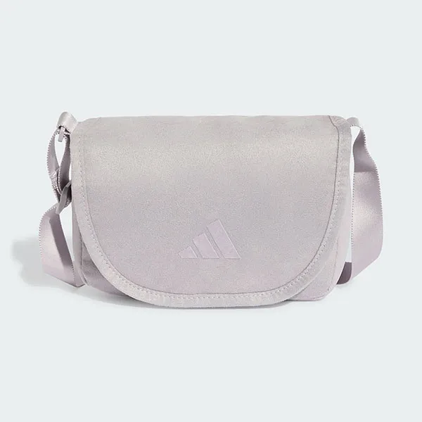 Túi Đeo Chéo Nữ Adidas Soft Lux Cross Body Bag KV6483 Glory Grey Màu Xám Nhạt