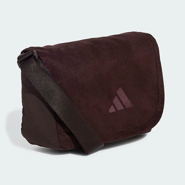 Túi Đeo Chéo Adidas Soft Lux Crossbody Bag Aurora Coffee KU9679 Màu Nâu Cafe