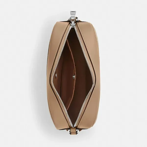 Túi Đeo Chéo Nữ Coach Jamie Camera Bag Signature Canvas Stripe CZ185 Màu Beige
