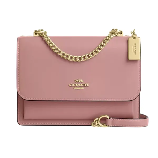 Túi Đeo Chéo Nữ Coach Klare Crossbody Bag Gold Pink Petal CB197 Màu Hồng
