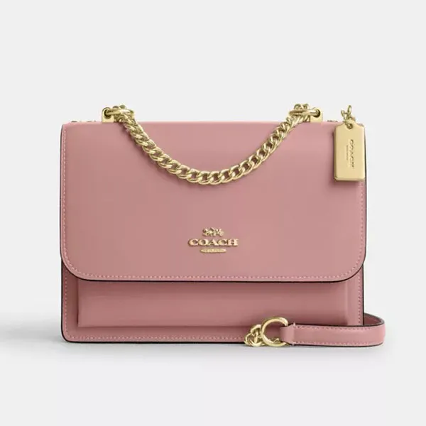 Túi Đeo Chéo Nữ Coach Klare Crossbody Bag Gold Pink Petal CB197 Pink Màu Hồng