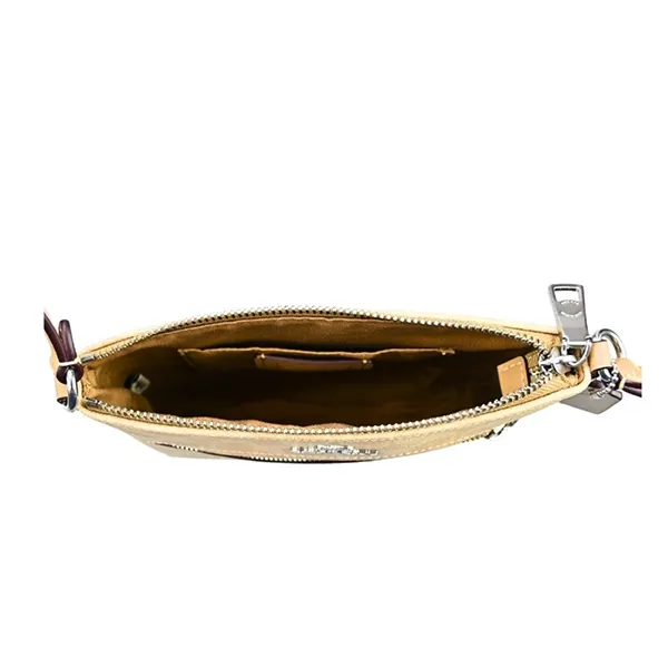 Túi Đeo Chéo Nữ Coach Mini Rowan File Top Zip Crossbody Bag Signature Canvas CW325 Màu Beige