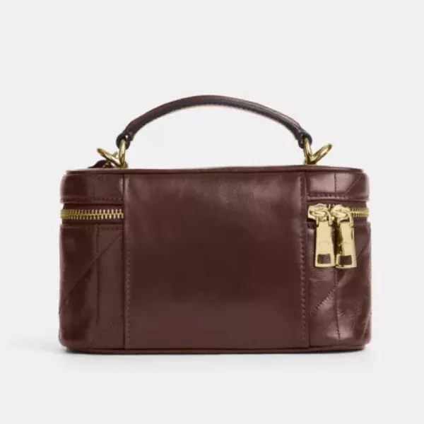 Túi Đeo Chéo Nữ Coach Rayner Crossbody Bag 18 With Quilting CEO22 IMPL Màu Nâu Gỗ