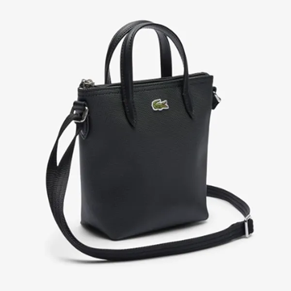 Túi Đeo Chéo Nữ Lacoste L.12.12 Extra-Small Mini Crossbody Bag NF2609P - 000 Màu Đen