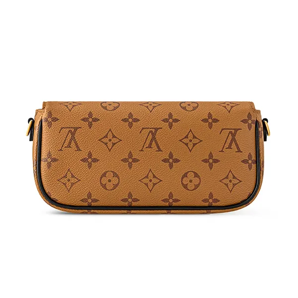 Túi Đeo Chéo Nữ Louis Vuitton LV Wallet On Chain Ivy Bag M26587 Màu Nâu