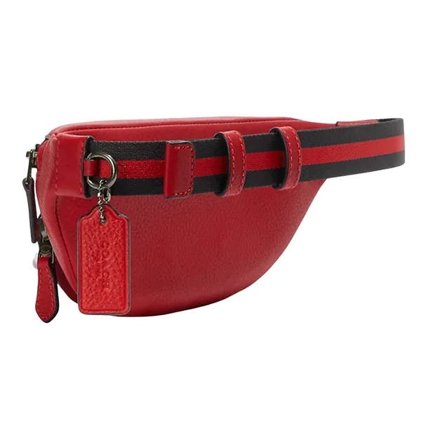 Túi Đeo Hông Coach Small Sprint Belt Bag 24 Leather Pick Color CE650 Màu Đỏ