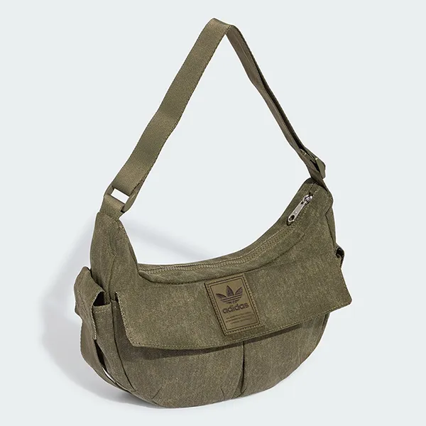 Túi Đeo Vai Adidas Washed Moon Shoulder Bag KR3941 Màu Xanh Olive