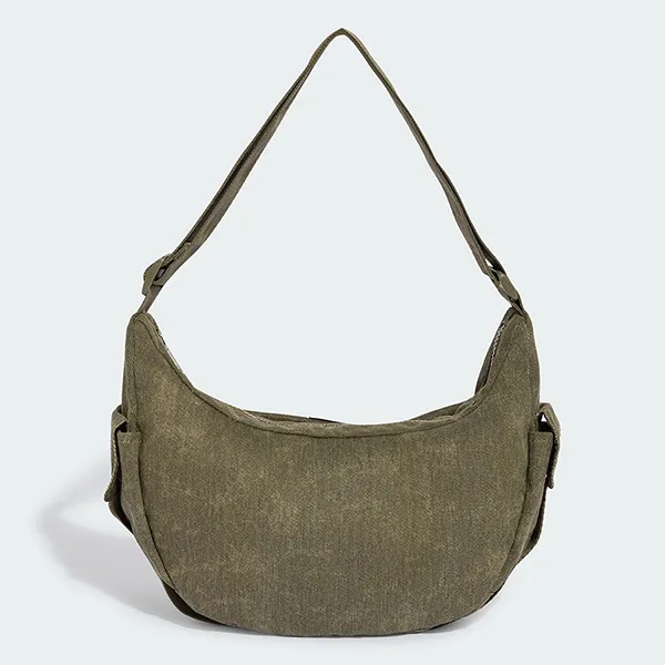 Túi Đeo Vai Adidas Washed Moon Shoulder Bag KR3941 Màu Xanh Olive