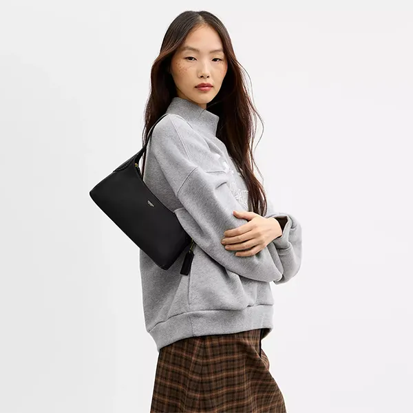 Túi Đeo Vai Nữ Coach Brooklyn Shoulder Bag 26 CFT34 Màu Đen