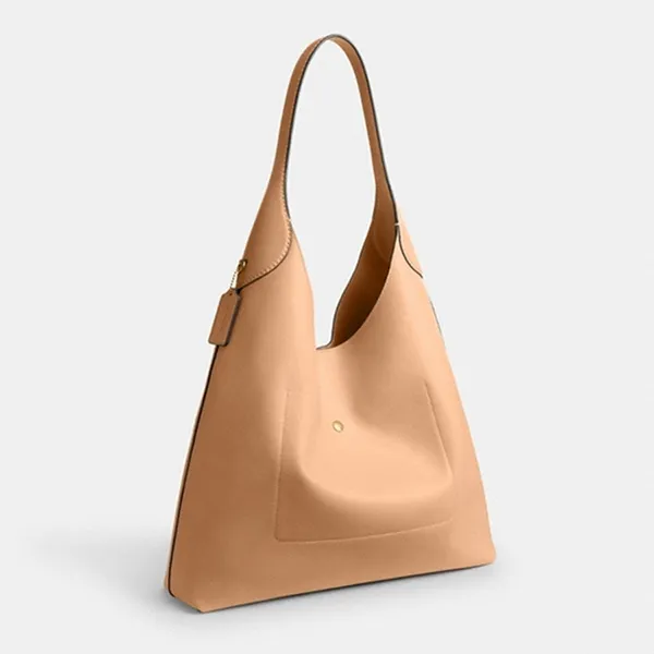 Túi Đeo Vai Nữ Coach Brooklyn Shoulder Bag 28 CU068 Màu Nâu