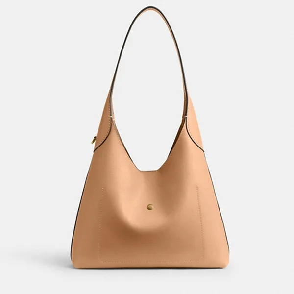 Túi Đeo Vai Nữ Coach Brooklyn Shoulder Bag 28 CU068 Màu Nâu