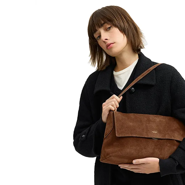 Túi Đeo Vai Nữ Coach Chelsea Shoulder Bag 36 CEB51 Warm Brown Màu Nâu