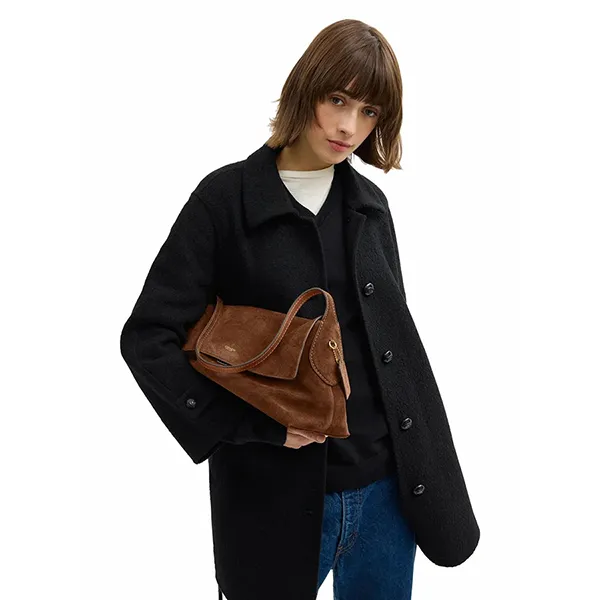Túi Đeo Vai Nữ Coach Chelsea Shoulder Bag 36 CEB51 Warm Brown Màu Nâu