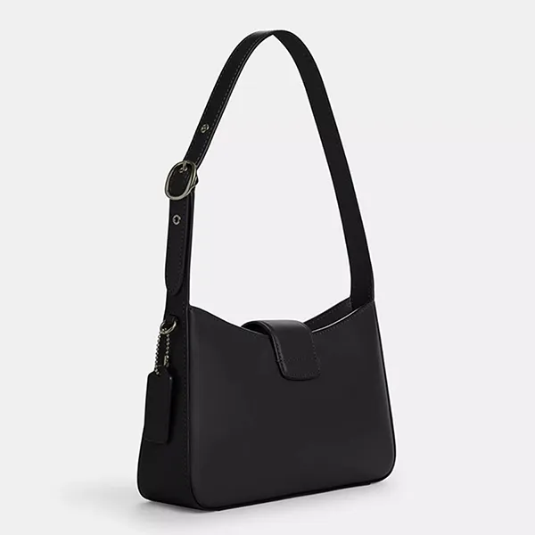 Túi Đeo Vai Nữ Coach Eliza Shoulder Bag With Zipper Closure CAA92 Màu Đen