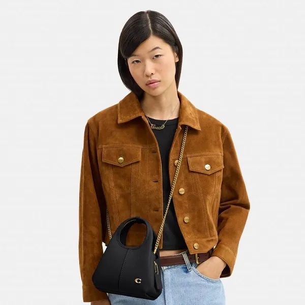 Túi Đeo Vai Nữ Coach Lana Shoulder Bag 19 CCY32 Màu Đen