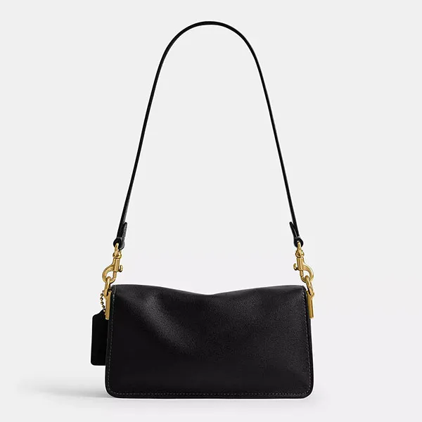 Túi Đeo Vai Nữ Coach Soft Tabby Shoulder Bag 20 Màu Đen