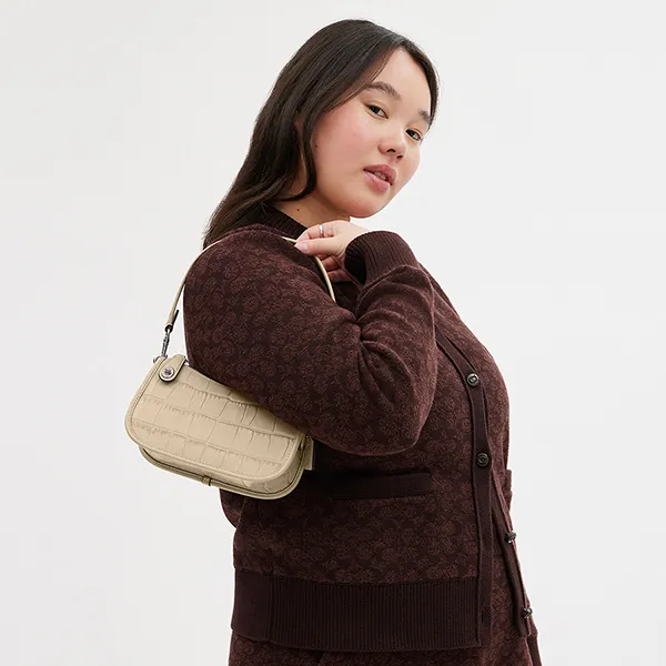 Túi Đeo Vai Nữ Coach Swinger 20 Bag CP024 Màu Be