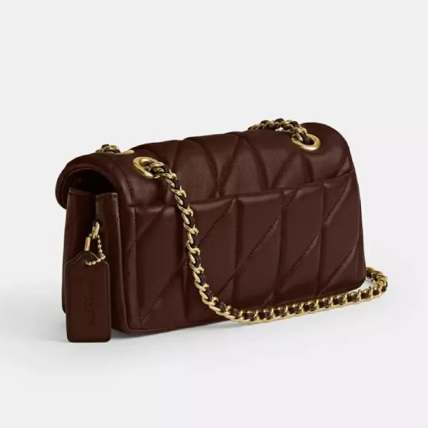 Túi Đeo Vai Nữ Coach Tabby Shoulder Bag 20 'Maple' CP149 B4MPL Màu Nâu