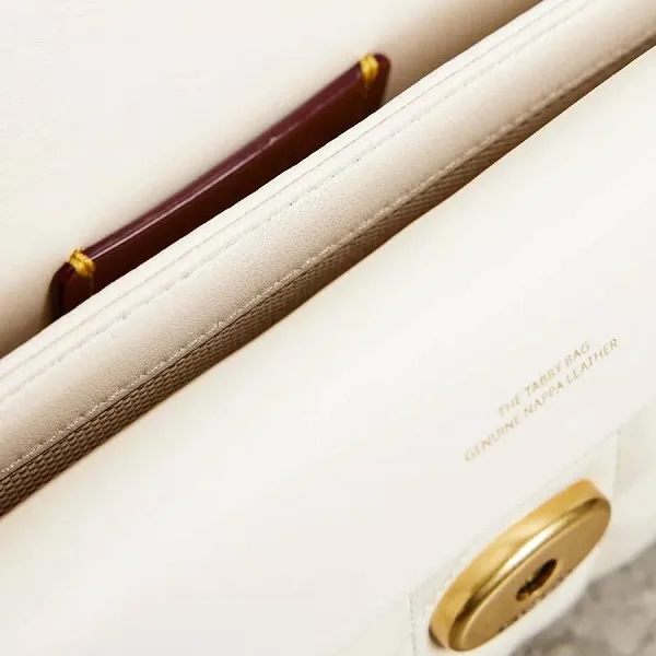 Túi Đeo Vai Nữ Coach Tabby Shoulder Bag 20 Màu Trắng Kem
