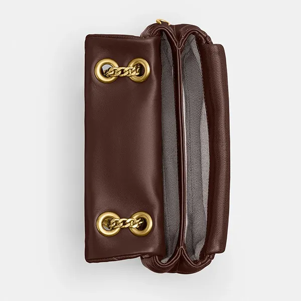 Túi Đeo Vai Nữ Coach Tabby Shoulder Bag 20 With Quilting CFR07 Màu Nâu