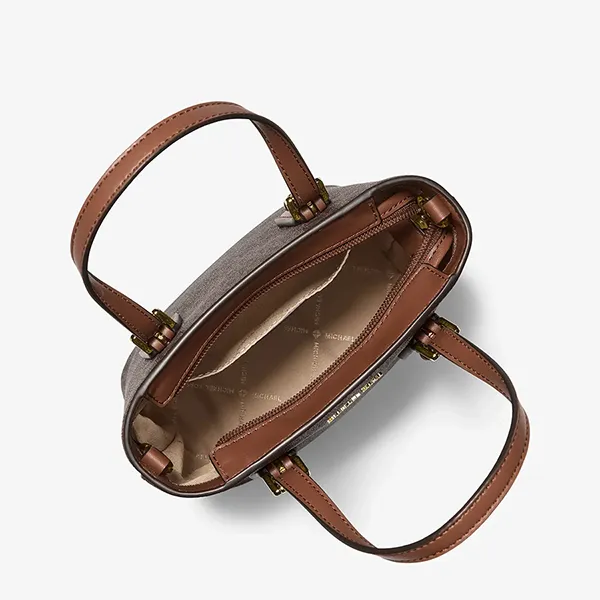 Túi Đeo Vai Nữ Michael Kors MK Extra Small Convertible Voyager Shoulder Bag 35F6GV6C0B Màu Nâu