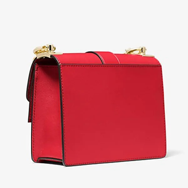 Túi Đeo Vai Nữ Michael Kors MK Greenwich Small Saffiano Leather Crossbody Bag 32S1GGRC0L Màu Đỏ