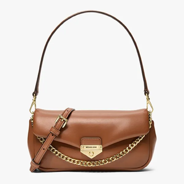 Túi Đeo Vai Nữ Michael Kors MK Soho Small Convertible Shoulder Bag 35S6G1SC1Y Màu Nâu