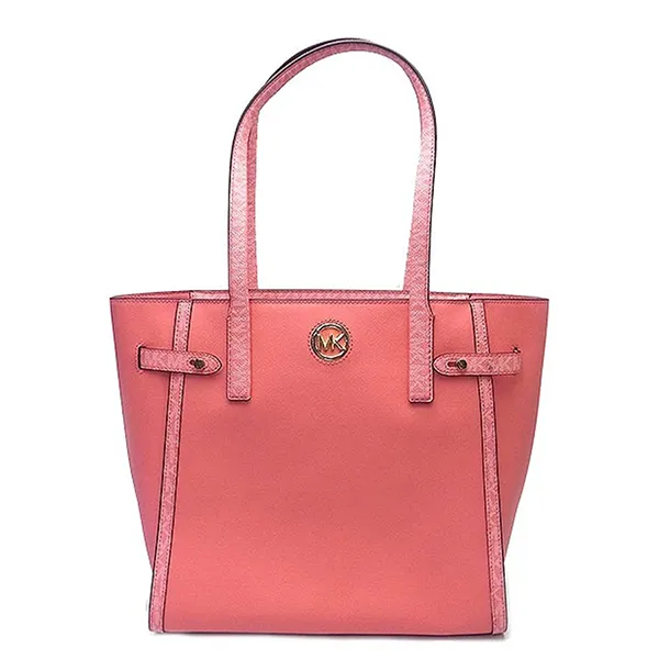 Túi Tote Nữ Michael Kors MK Carmen Monogram Large Bag 35S3GNMT9L Màu Hồng