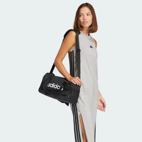 Túi Trống Adidas Linear Extra-Small Duffel Bag JE8347 Màu Đen