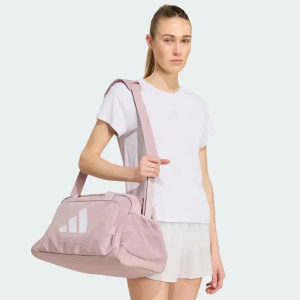 Túi Trống Nữ Adidas Defender S Women's Duffel Bag KQ5167 Màu Hồng Pastel